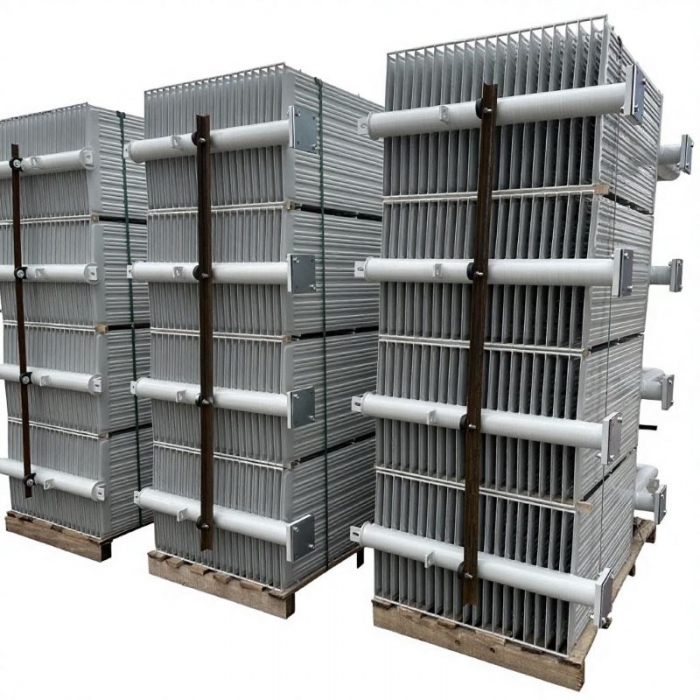 High Heat Dissipation Efficiency Low Noise Electrical Equipment Oil Immersed Transformer Gilled Radiator 110kV 220kV For Transformers
