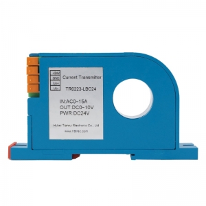 AC/DC Transducer Input AC 15A Output DC 10V 22mm Hole Diameter Current Sensor for Automatic Control
