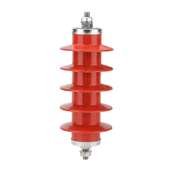 Lingc High Voltage AC 10kV/35kV/110kV Surge Arrester HY5WS-17/50 Silicone Rubber Composite Insulation Zinc Oxide Lightning Protection
