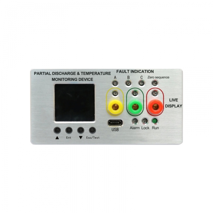 Partial Discharge Monitoring Device - Real-Time Temperature Alarm for Switchgear/Cable Branch Boxes