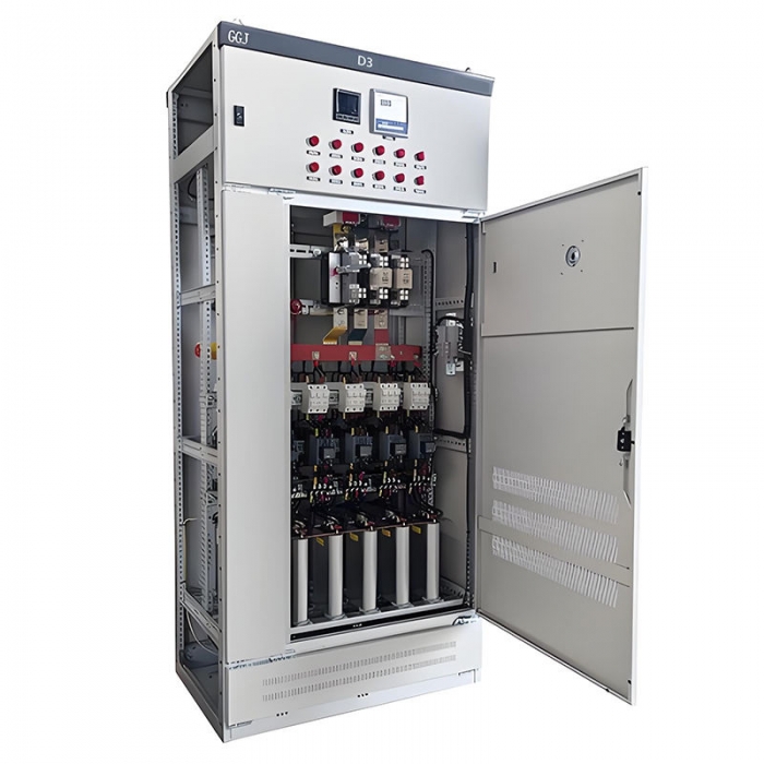 Low Voltage Reactive Power Compensation Cabinet APFC Panel Custom Design For Industrial Plant Power Distribution Energy Saving
